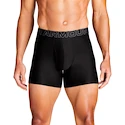 Pánske boxerky Under Armour Perf Tech Solid 6in 3Pack Black