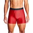 Pánske boxerky Under Armour Perf Tech Solid 6in 3Pack Red