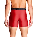 Pánske boxerky Under Armour Perf Tech Solid 6in 3Pack Red
