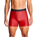 Pánske boxerky Under Armour Perf Tech Solid 6in 3Pack Red