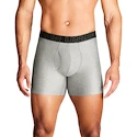 Pánske boxerky Under Armour Perf Tech Solid 6in 3Pack Steel Heather