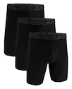 Pánske boxerky Under Armour Perf Tech Solid 9in 3Pack Black
