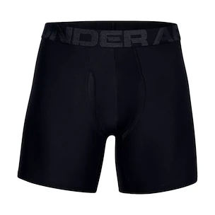 Pánske boxerky Under Armour  Tech 6in 2Pack Black  S