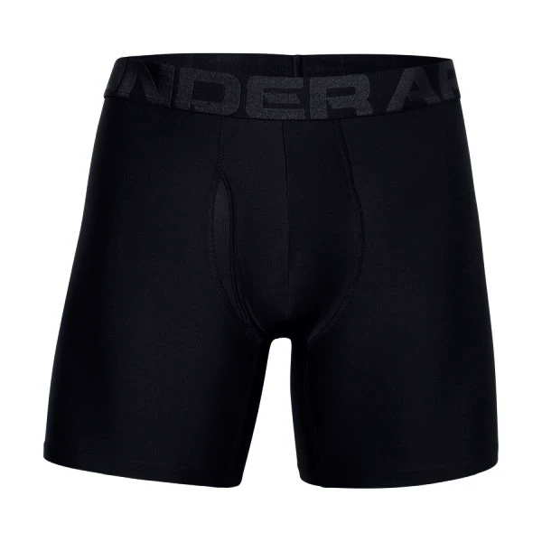 Pánske boxerky Under Armour  Tech 6in 2Pack Black  S