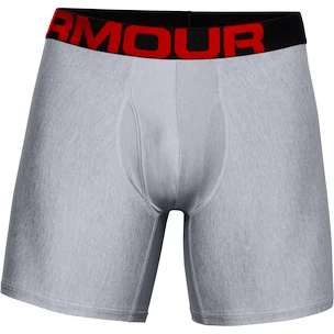 Pánske boxerky Under Armour  Tech 6in 2Pack Grey