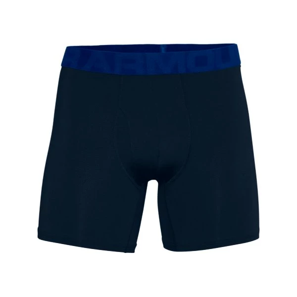 Pánske boxerky Under Armour  Tech Mesh 6" 2 Pack blue Dynamic M