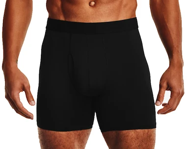 Pánske boxerky Under Armour  Tech Mesh 6in 2Pack Black