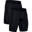 Pánske boxerky Under Armour  Tech Mesh 9in 2Pack Black