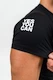 Pánske kompresné tričko Nebbia Performance+ Kompresní Sportovní Tričko PERFORMANCE black