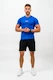 Pánske kompresné tričko Nebbia Performance+ Kompresní Sportovní Tričko PERFORMANCE blue