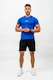 Pánske kraťasy Nebbia Performance+ Teplákové Relaxed-Fit Kraťasy MAXIMUM black