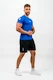 Pánske kraťasy Nebbia Performance+ Teplákové Relaxed-Fit Kraťasy MAXIMUM black