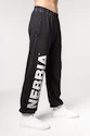 Pánske nohavice Nebbia  Washed-off Gym Sweatpants Baggy Style GYM BRO 373 Black