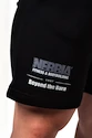 Pánske šortky Nebbia  Gym Sweatshorts GYM BRO 352 Black