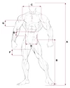 Pánske šortky Nebbia  Legday Hero šortky 179 černé