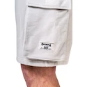 Pánske šortky Nebbia NEBBIA x OLYMPIA Washed Loose Fit Cargo Shorts LEGACY 787 light grey