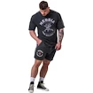 Pánske šortky Nebbia NEBBIA x OLYMPIA Washed Sweat Shorts LEGEND 786 black