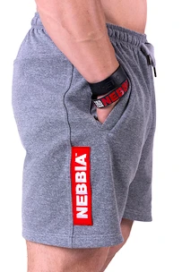 Pánske šortky Nebbia  Red Label šortky 152 šedé