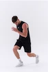 Pánske šortky Nebbia  Relaxed-fit Shorts with Side Pockets 319 black