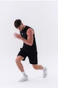 Pánske šortky Nebbia  Relaxed-fit Shorts with Side Pockets 319 black