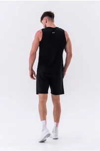 Pánske šortky Nebbia  Relaxed-fit Shorts with Side Pockets 319 black