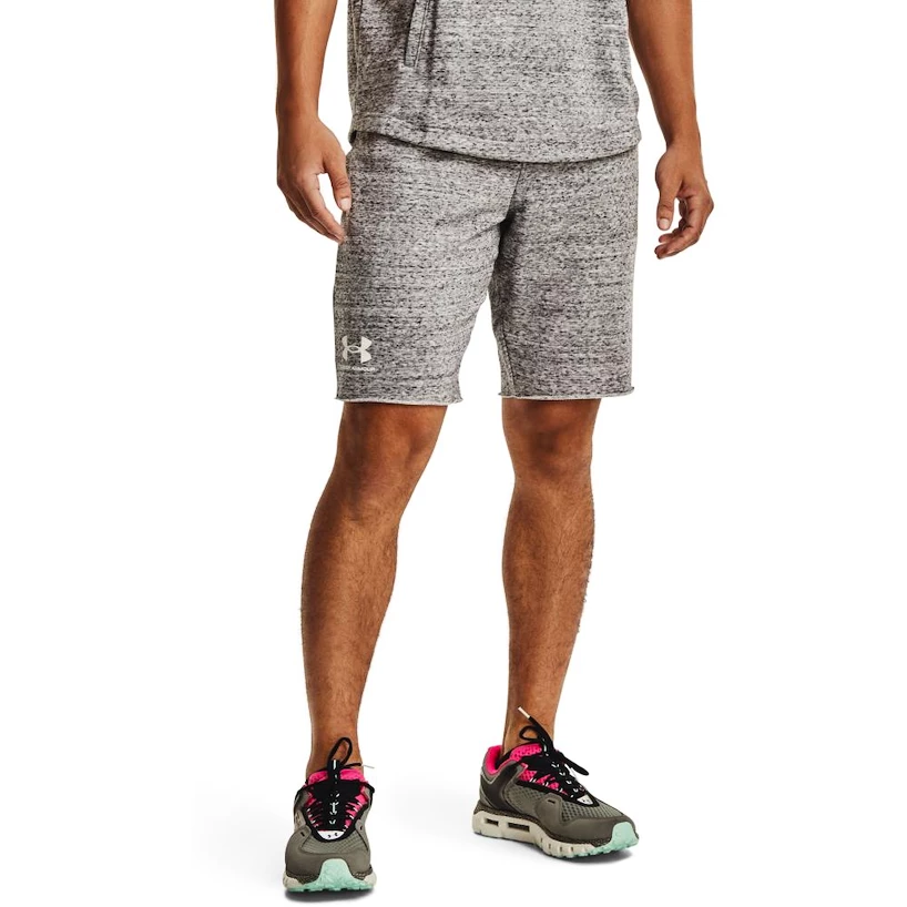 Pánske šortky Under Armour  RIVAL TERRY SHORT white