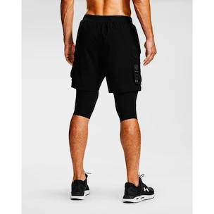 Pánske šortky Under Armour  Run Anywhere 2N1 Long STS black S