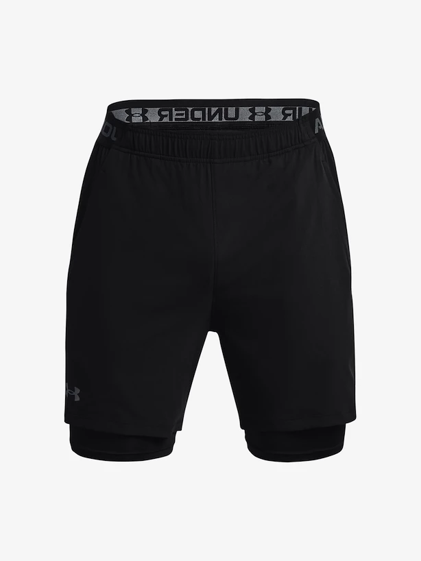 Pánske šortky Under Armour  Vanish Woven 2in1 Sts-BLK XXL