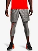 Pánske šortky Under Armour  Woven Emboss Shorts-GRY S
