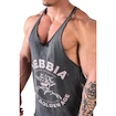 Pánske tielko Nebbia NEBBIA x OLYMPIA Washed Muscle Back Stringer GOLDEN AGE 791 black