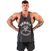 Pánske tielko Nebbia NEBBIA x OLYMPIA Washed Muscle Back Stringer GOLDEN AGE 791 black