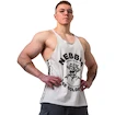 Pánske tielko Nebbia NEBBIA x OLYMPIA Washed Muscle Back Stringer GOLDEN AGE 791 light grey