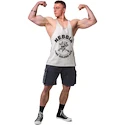 Pánske tielko Nebbia NEBBIA x OLYMPIA Washed Muscle Back Stringer GOLDEN AGE 791 light grey