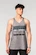 Pánske tielko Nebbia  Washed-off Oversized Stringer MAX OUT 359 Light Grey