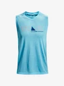 Pánske tielko Under Armour  Run Trail Tank-BLU