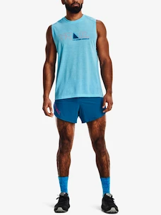 Pánske tielko Under Armour  Run Trail Tank-BLU L