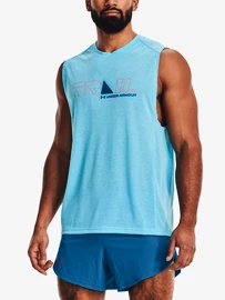 Pánske tielko Under Armour Run Trail Tank-BLU