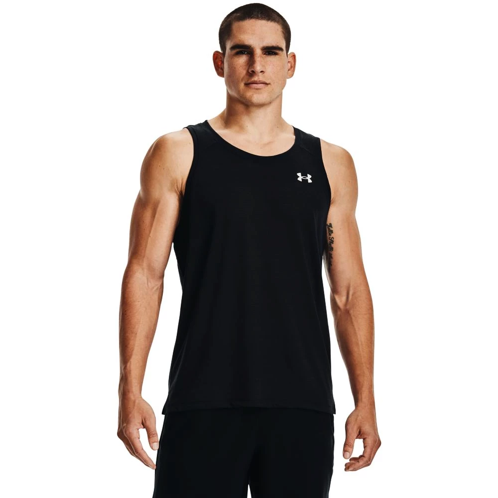 Pánske tielko Under Armour  Streaker Singlet Black