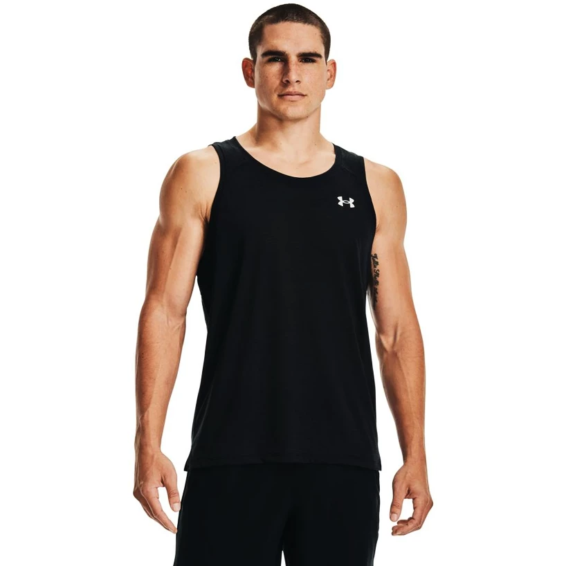 Pánske tielko Under Armour  Streaker Singlet Black S