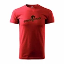 Pánske tričko Czech Virus  Basic Red