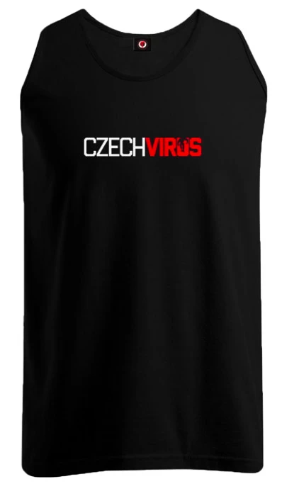Pánske tričko Czech Virus  Black M