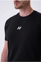 Pánske tričko Nebbia  Classic T-shirt “Reset” 327 black