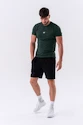 Pánske tričko Nebbia  Classic T-shirt “Reset” 327 dark green