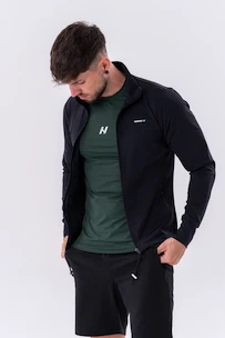 Pánske tričko Nebbia  Classic T-shirt “Reset” 327 dark green XL
