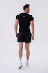 Pánske tričko Nebbia  Functional Slim-fit T-shirt 324 black