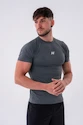 Pánske tričko Nebbia  Functional Slim-fit T-shirt 324 grey