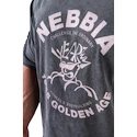 Pánske tričko Nebbia NEBBIA x OLYMPIA Washed Oversized T-Shirt GOLDEN AGE 790 black