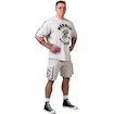 Pánske tričko Nebbia NEBBIA x OLYMPIA Washed Oversized T-Shirt GOLDEN AGE 790 light grey