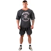 Pánske tričko Nebbia NEBBIA x OLYMPIA Washed Rag Top GOLDEN AGE 788 black