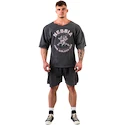 Pánske tričko Nebbia NEBBIA x OLYMPIA Washed Rag Top GOLDEN AGE 788 black